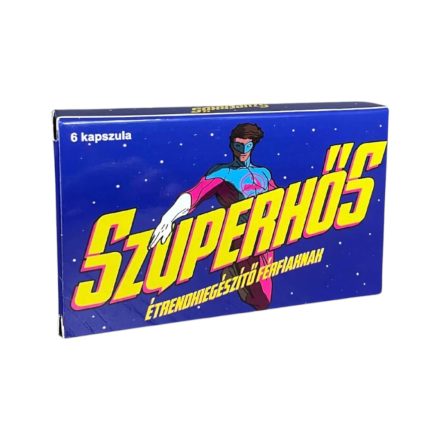 SZUPERHŐS blue - 6 DB