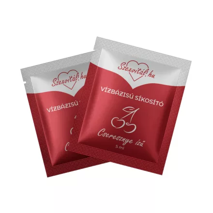 Szexvitál Vízbázisú síkosító 5 ml - cseresznye izű