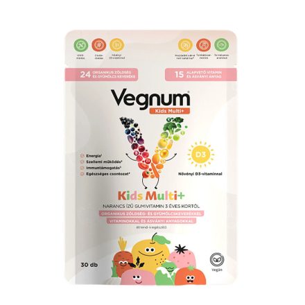 Vegnum Kids Multi+ vitamin - 30db