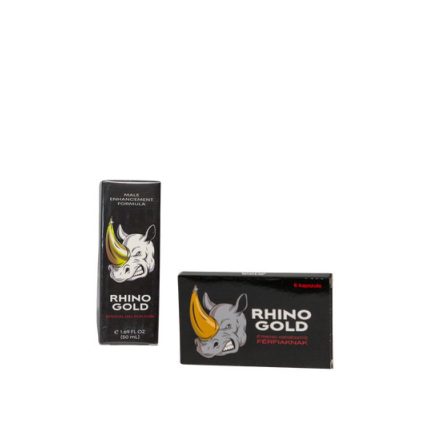 RHINO GOLD - 6 DB + RHINO GOLD – különleges gél férfiaknak 50 ml